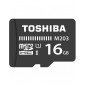 CARTE MEMOIRE 16GB TOSHIBA MICRO SD + ADAPTATEUR